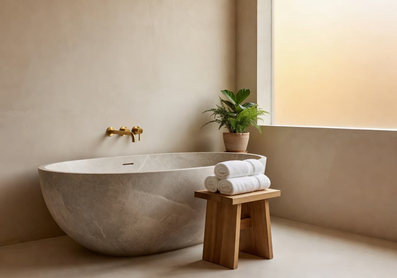 AI Bathroom Design – DecorAI room example