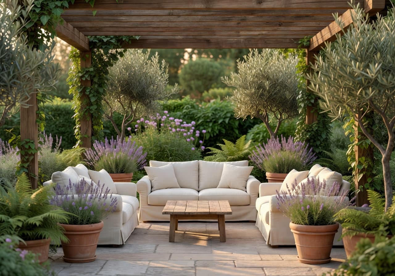 AI Garden Design – DecorAI room example