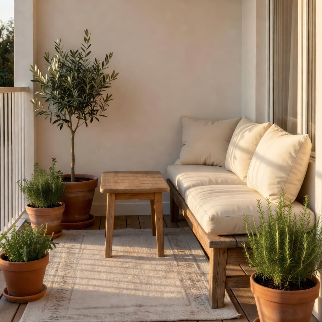 AI Balcony Design – DecorAI room example